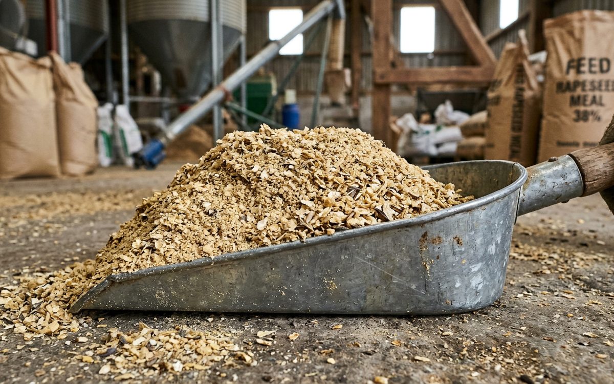 Canola meal & animal feed