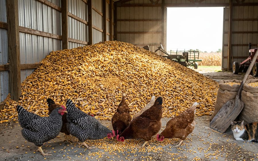 Feed corn